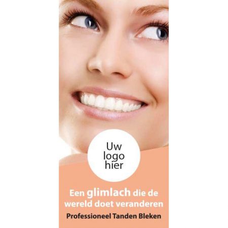 promotie flyer tanden bleken