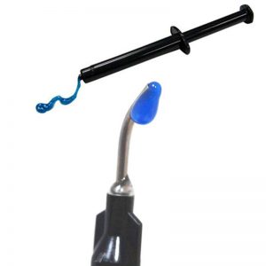 gumprotector met blauwe gel voor bescherming tandvlees